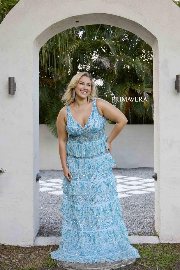 Primavera Curvy Plus Sizes Style Number 14073 - 1