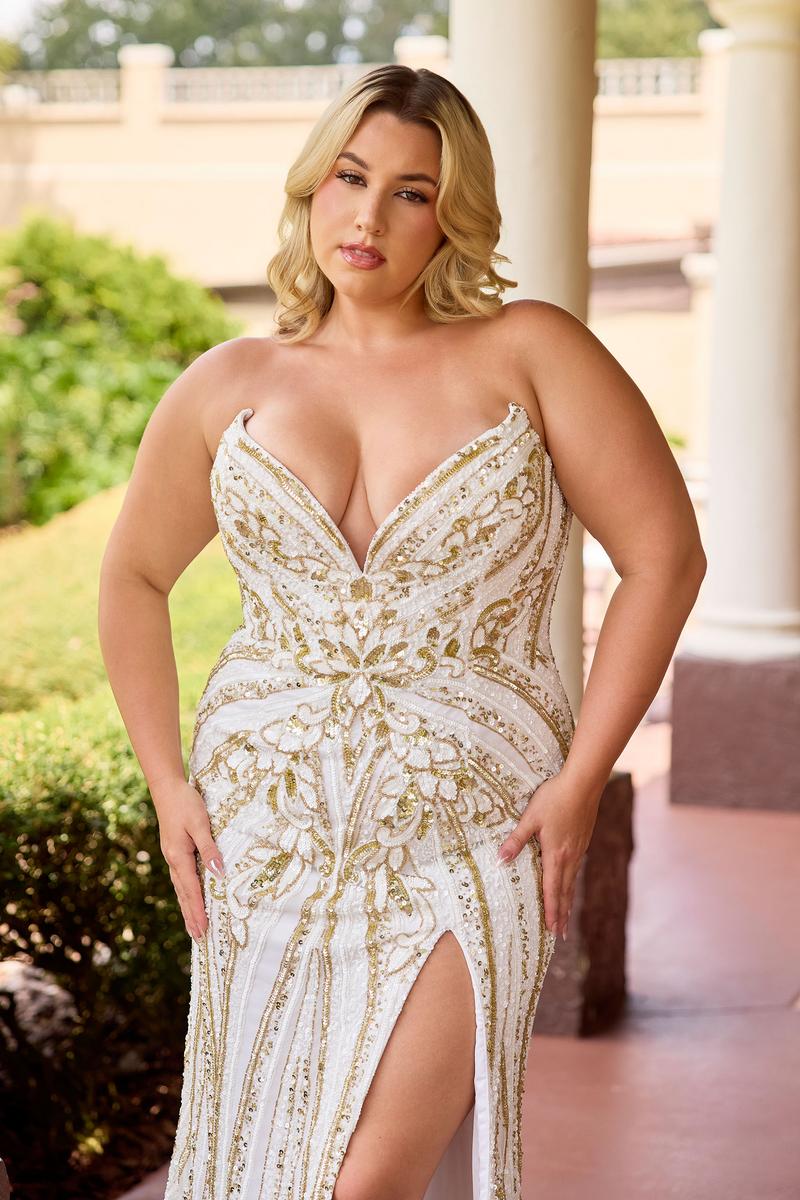 Primavera Curvy Plus Sizes Style Number 14103 - 11