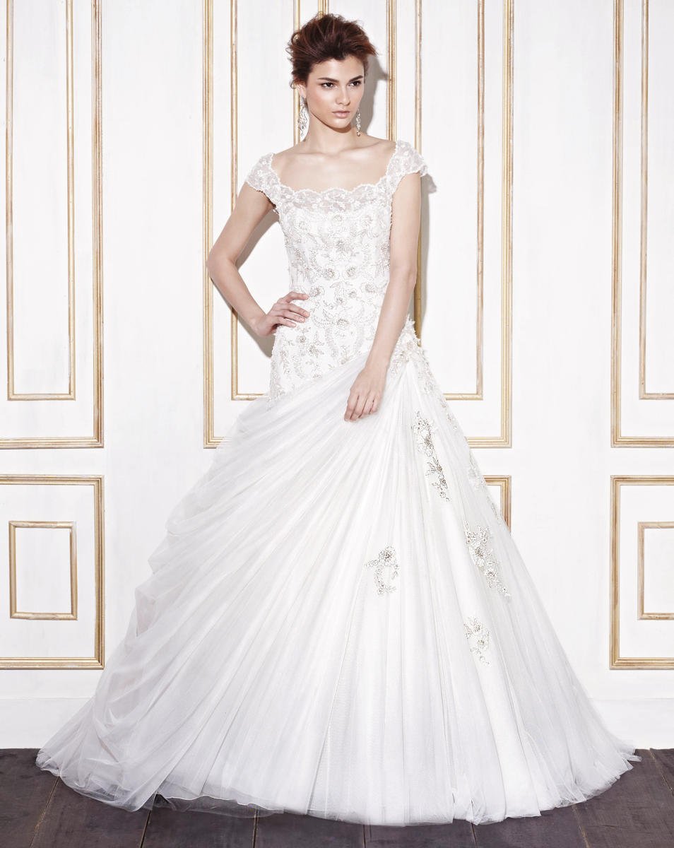 Blue Bridal Style Number Gamba - 1