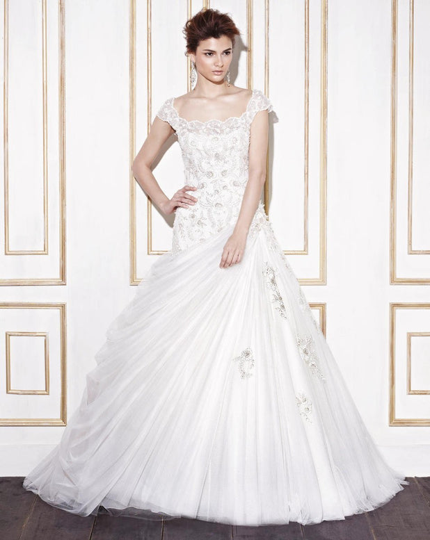 Blue Bridal Style Number Gamba - 1