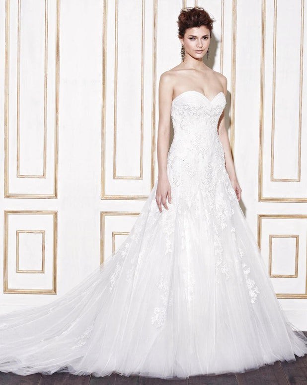 Blue Bridal Style Number Ganes - 1