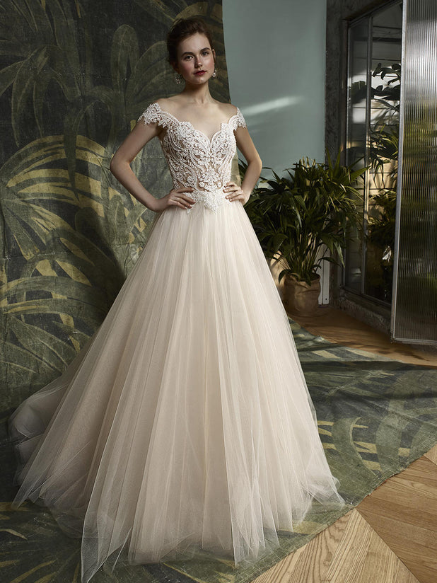 Blue Bridal Style Number Kitara-L - 1