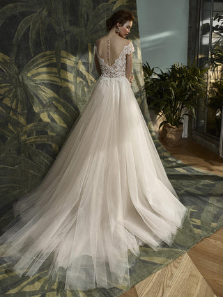 Blue Bridal Style Number Kitara - 2