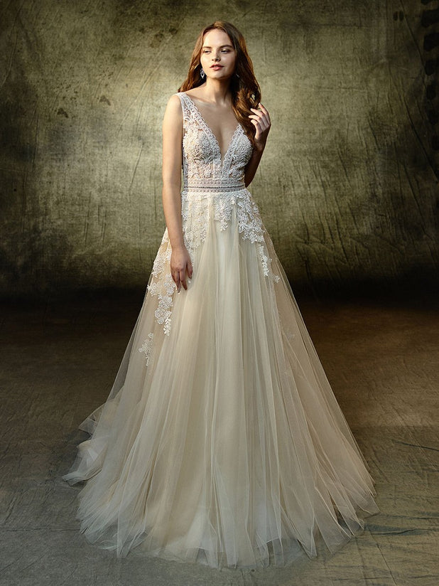 Blue Bridal Style Number Lavender - 1