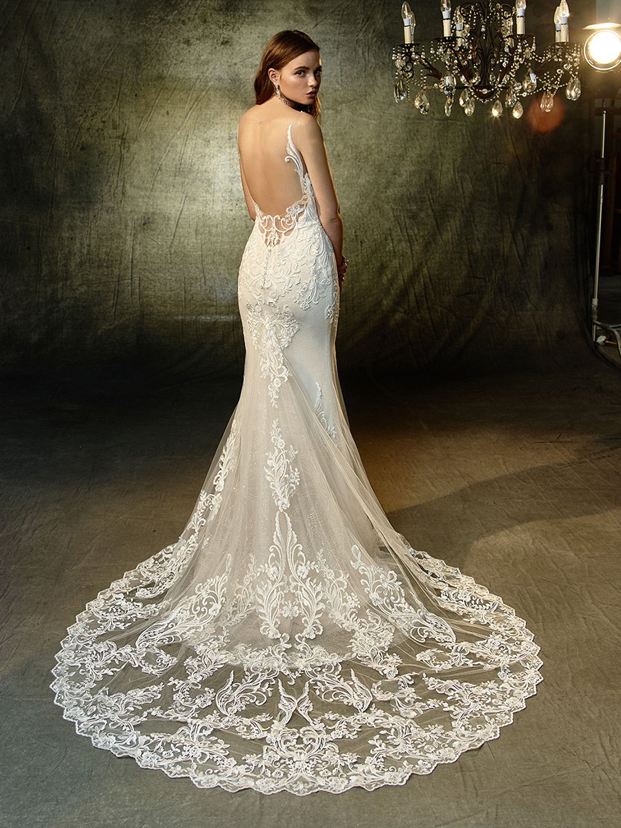 Blue Bridal Style Number Lunaire - 4
