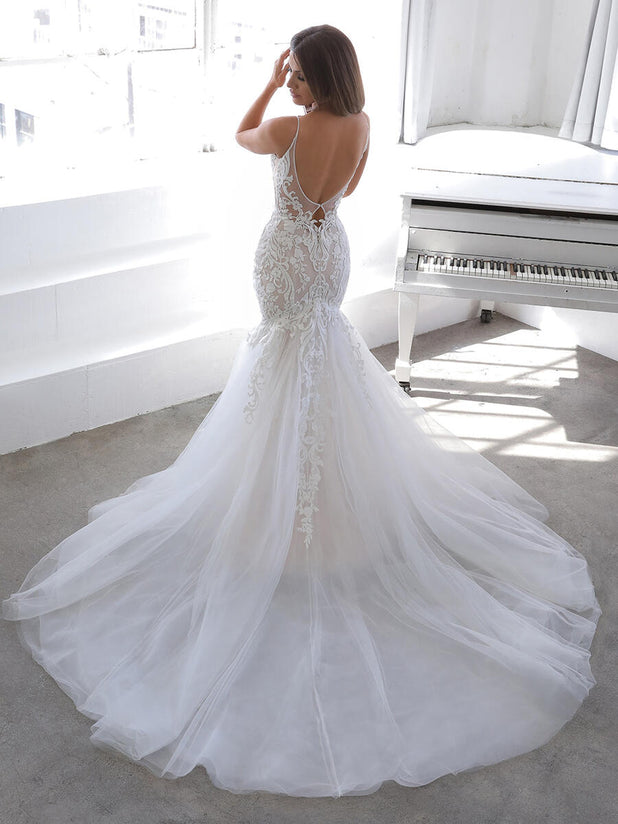 Blue Bridal Style Number Nonee - 2