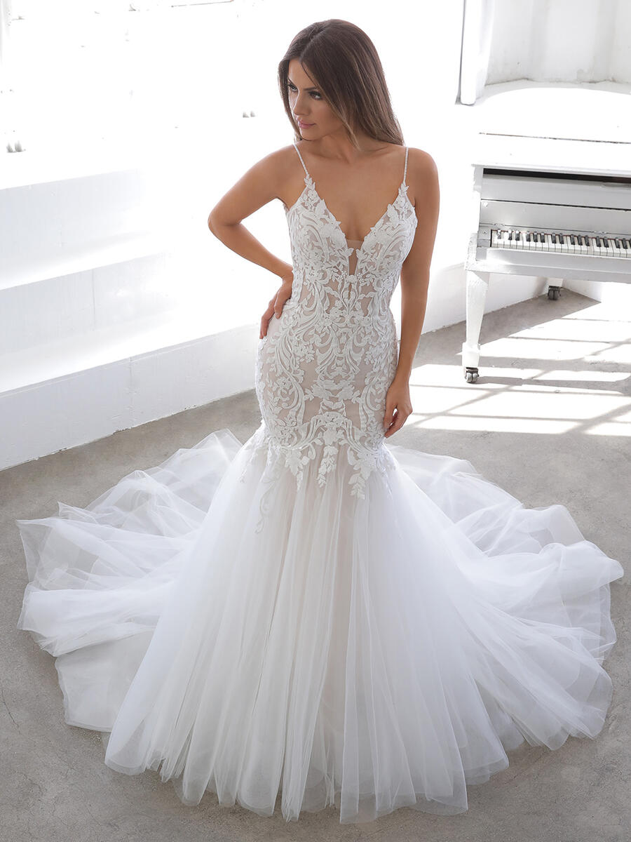 Blue Bridal Style Number Nonee - 1