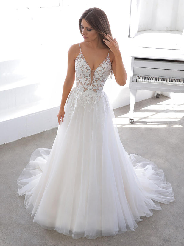 Blue Bridal Style Number Normandie - 1