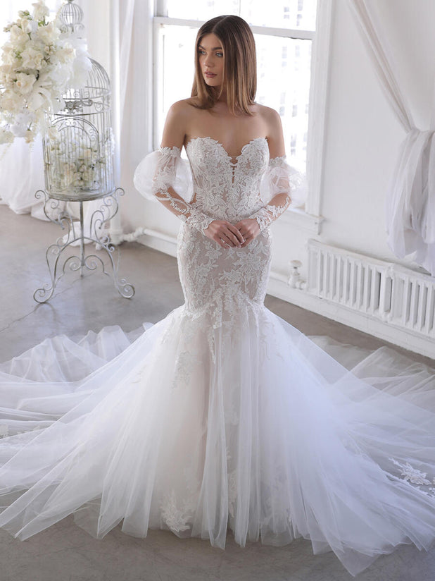Blue Bridal Style Number Orchid - 1