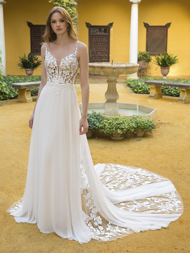 Blue Bridal Style Number Parker - 1