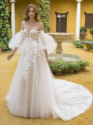 Blue Bridal Style Number Petunia_L - 1