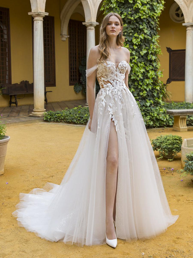 Blue Bridal Style Number Pia - 1