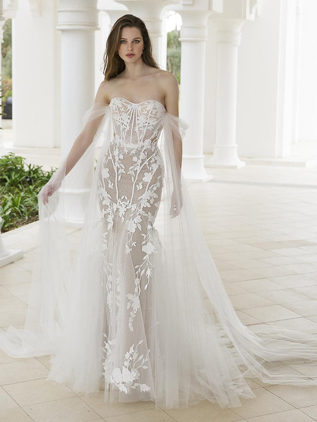 Blue Bridal Style Number ROWAN - 1