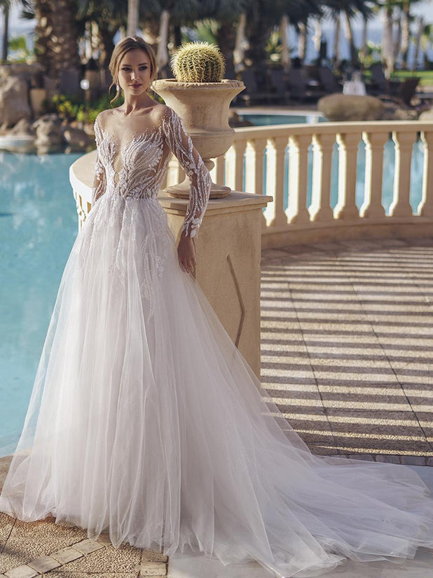 Blue Bridal Style Number Shelli - 1
