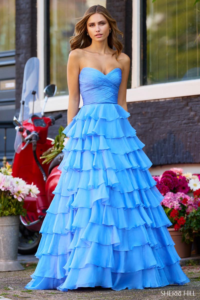 sherri hill dress Sherri Hill Dress 56346 Peacock / 12
