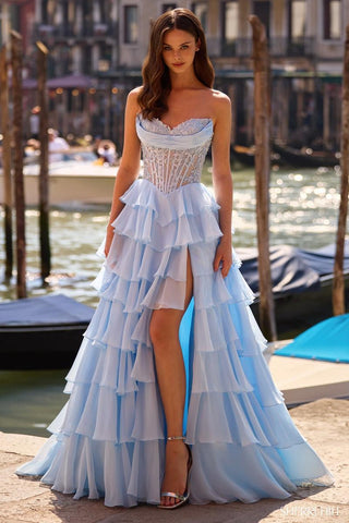 merry hill prom dress shops 2026 Lightweight Chiffon Prom Dress Styles