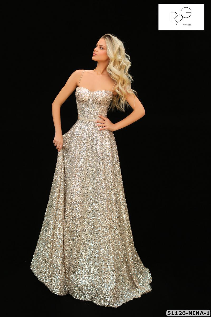 Tarik Ediz Prom Style Number 51126 - 1