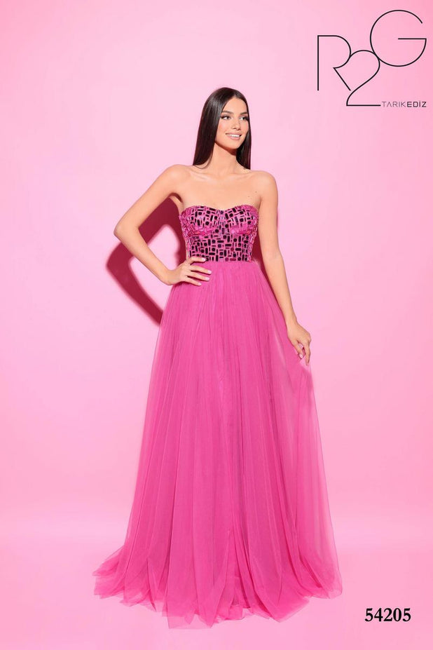 Tarik Ediz Prom Style Number 54205 - 1