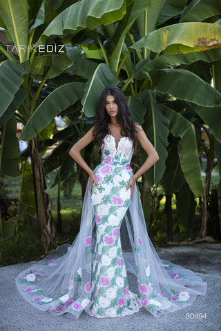Tarik Ediz Prom Style Number 50494 - 1