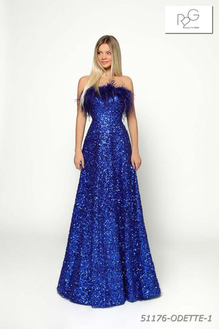 Tarik Ediz Prom Style Number 51176 - 1