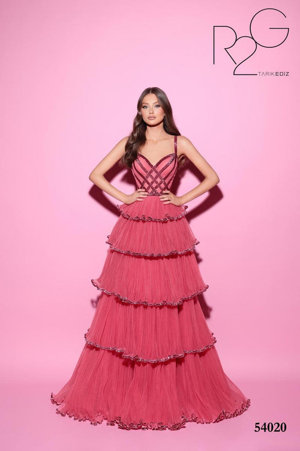 Tarik Ediz Prom Style Number 54020 - 1