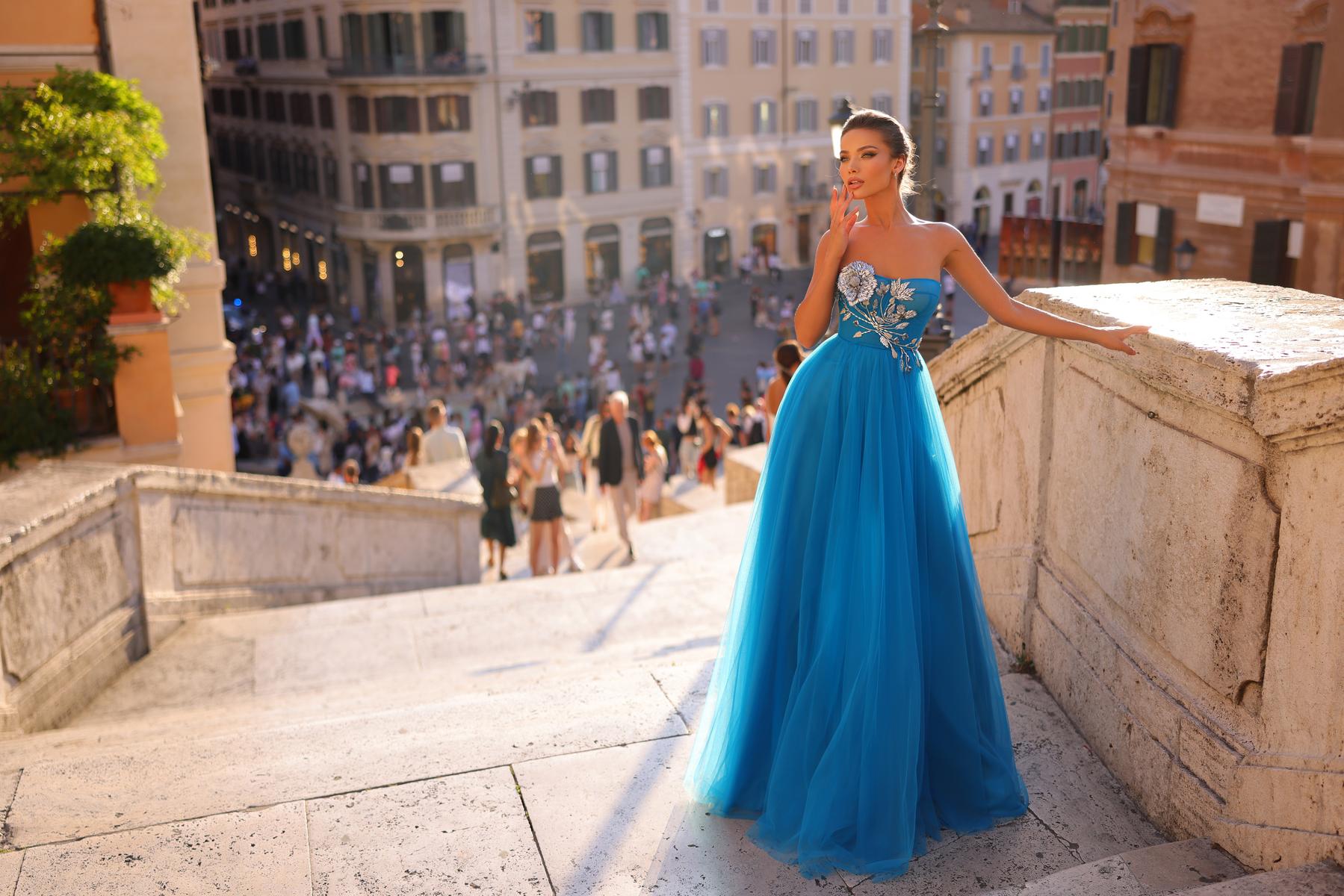 Tarik Ediz Prom Style Number 54207 - 4