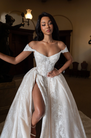 Blanche Style Number Rosalie with Straps - 3